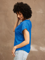 Lou Notch Neck Top