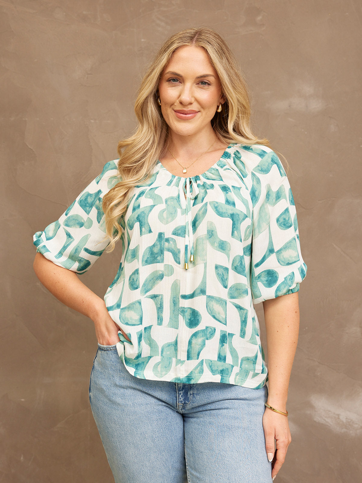 Lottie Blouson Top