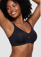 Invisible Jelly Lift Bra with Breathable Water Drop Hollow