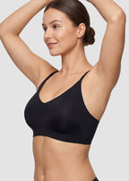 Seamless Backless Lace Bralette