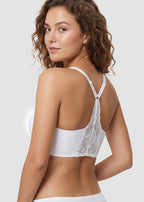 Seamless Backless Lace Bralette