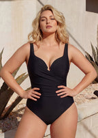 SculptSkin™ PlungeLift One-Piece Swimsuit