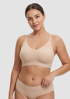 Seamless Backless Lace Bralette