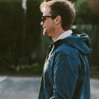 The Beach Jacket in Indigo Chambray
