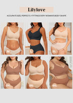 Comfortable Wireless Full Coverage Jelly Smoothing Bra