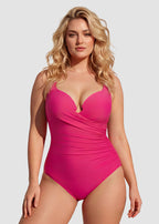 SculptSkin™ PlungeLift One-Piece Swimsuit