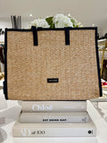 Straw Box Tote Bag (3 Colours)