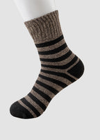 Men's Thermal Terry Loop Socks - 5 Pairs