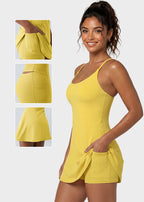 Plush Backless Active Dress – Easy Peezy