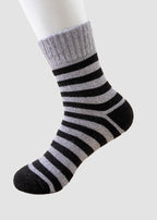 Men's Thermal Terry Loop Socks - 5 Pairs