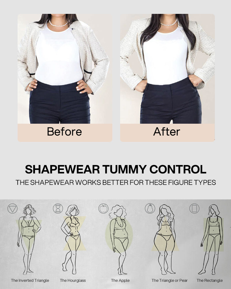 Tummy Control Butt Lifter Shaper with Zipper Crotch Fajas Colombianas