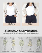 Tummy Control Butt Lifter Shaper with Zipper Crotch Fajas Colombianas