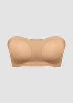 Non-Slip Crossover Side Hook Bandeau Bra