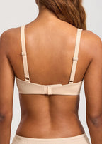 Underwire Support Seamless Unlined Balconette Bra