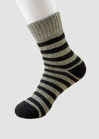 Men's Thermal Terry Loop Socks - 5 Pairs