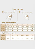 Full Support Non-Slip Convertible Bandeau Bra