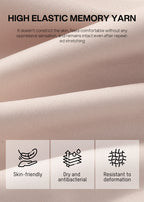 Front Closure Cross-Back Wireless Posture Bra