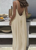 Elegant Backless Cami Dress