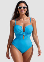 Push Up Tummy Control One Piece Swimsuit