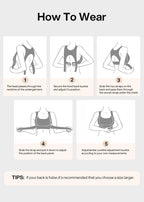 Women's Posture Correction Wireless Sports Bra