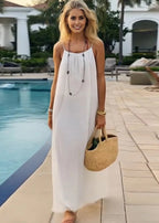 Elegant Backless Cami Dress