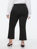 Stretchy Curvy-Fit Plain Pants