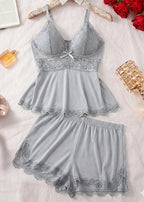 Modal Camisole & Panty Sleepwear Set – Sweet Lingerie for Daily & Holiday Wear
