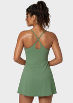 Plush Backless Active Dress – Easy Peezy