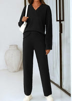 Teddy 2-Piece V-Neck Lounge Set