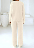 Teddy 2-Piece V-Neck Lounge Set