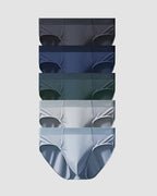 Men's Modal Seamless Anti-Odor Briefs - 5 Pack