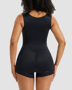 PowerMesh Double-Layer Tummy Control Bodysuit Shapewear