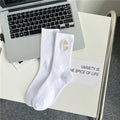Socks women's socks autumn and winter cotton deodorant sports women's stockings