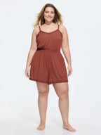 Supersoft Lace Detail Lounge Romper