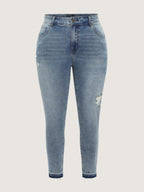 Stretchy Mid-Rise Sculpting-Fit Jeans