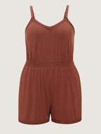 Supersoft Lace Detail Lounge Romper