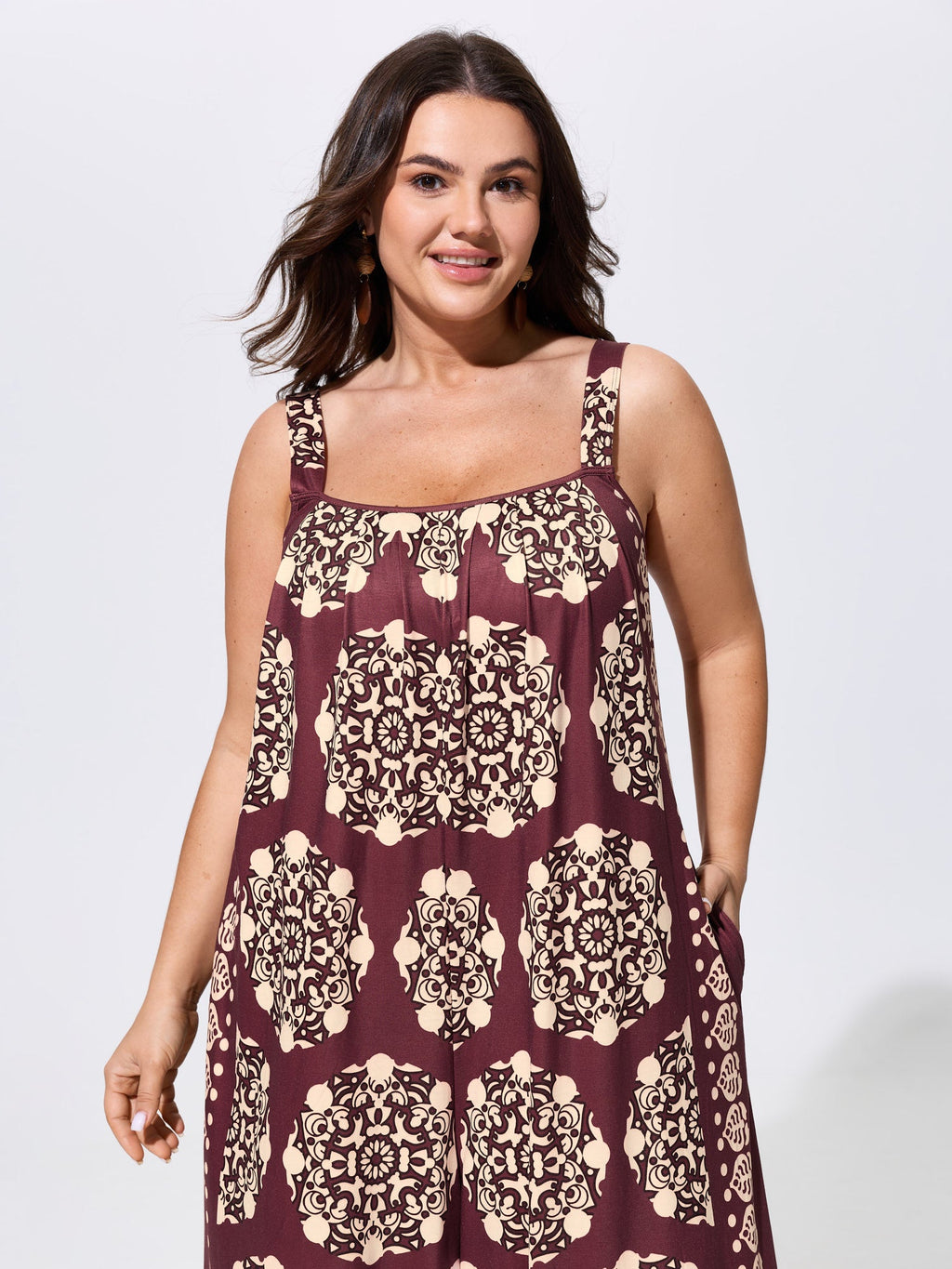 Sunkissed Stretchy Adjustable Strap Jumpsuit