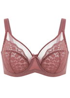 Breathable Lace Underwire Full Coverage Bra