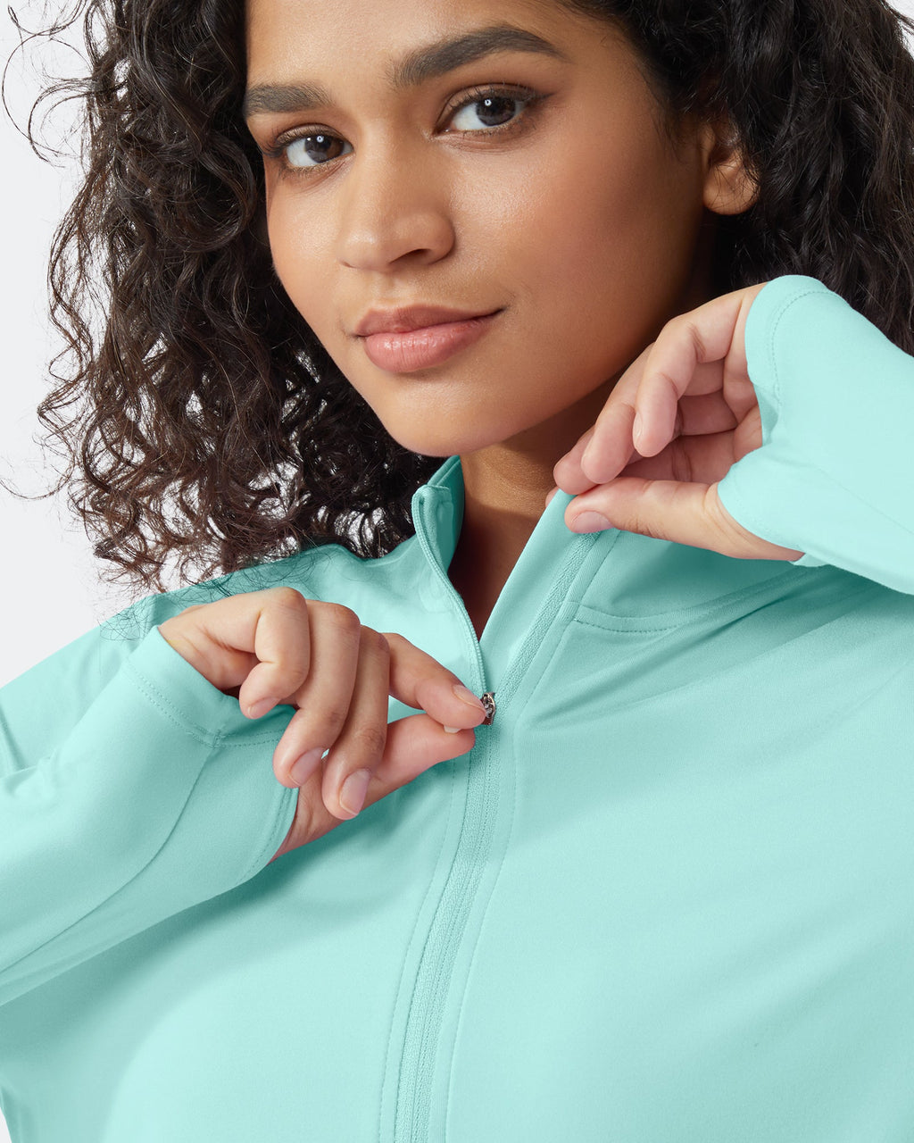 Womens UPF 50+ Sun Shirts Lightweight Quick Dry Long Sleeve Workout Tops Lightweight Running Pullover