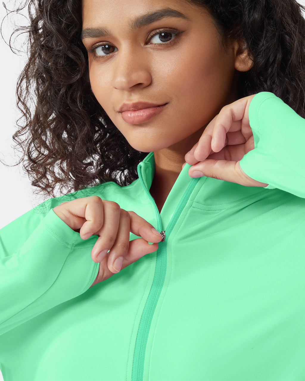 Womens UPF 50+ Sun Shirts Lightweight Quick Dry Long Sleeve Workout Tops Lightweight Running Pullover