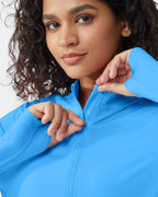 Womens UPF 50+ Sun Shirts Lightweight Quick Dry Long Sleeve Workout Tops Lightweight Running Pullover