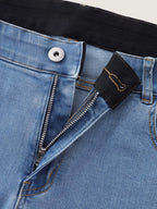 Stretchy Mid-Rise Bootcut Jeans