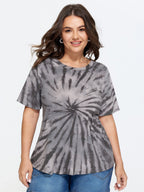 Supersoft Tie-Dye Effect Print T-Shirt