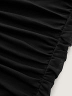 Sheer Stretchy Bodycon Fit Midi Dress