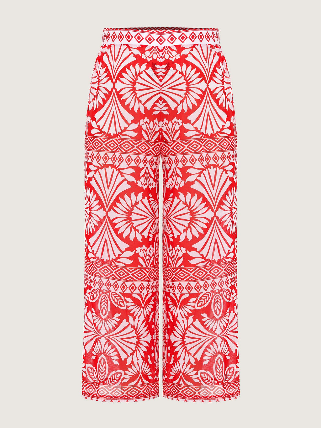 Pants Set Geometric Print One-Piece Swimsuit