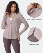 Womens UPF 50+ Sun Shirts Lightweight Quick Dry Long Sleeve Workout Tops Lightweight Running Pullover