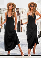 Elegant Backless Cami Dress