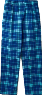 "We are Family 2025 Christmas Make Memories Together" Slogan Print Blue Long Sleeve Top With Blue Plaid Family Matching Pajamas