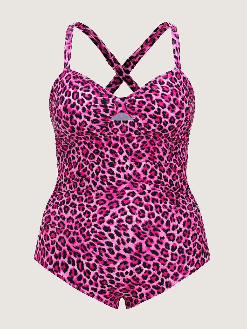 Sarong Set Sweet Leopard Print One-Piece Swim