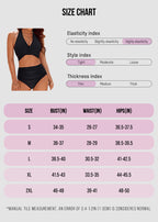 Tummy Control Bathing Suits Modest High Waisted Bikini Sets